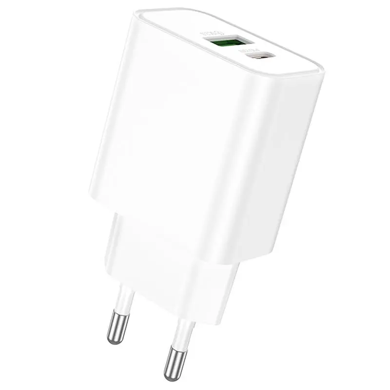 СЗУ Borofone BA88A Navy PD20W+QC3.0 (1USB-A/1C) - фото 2