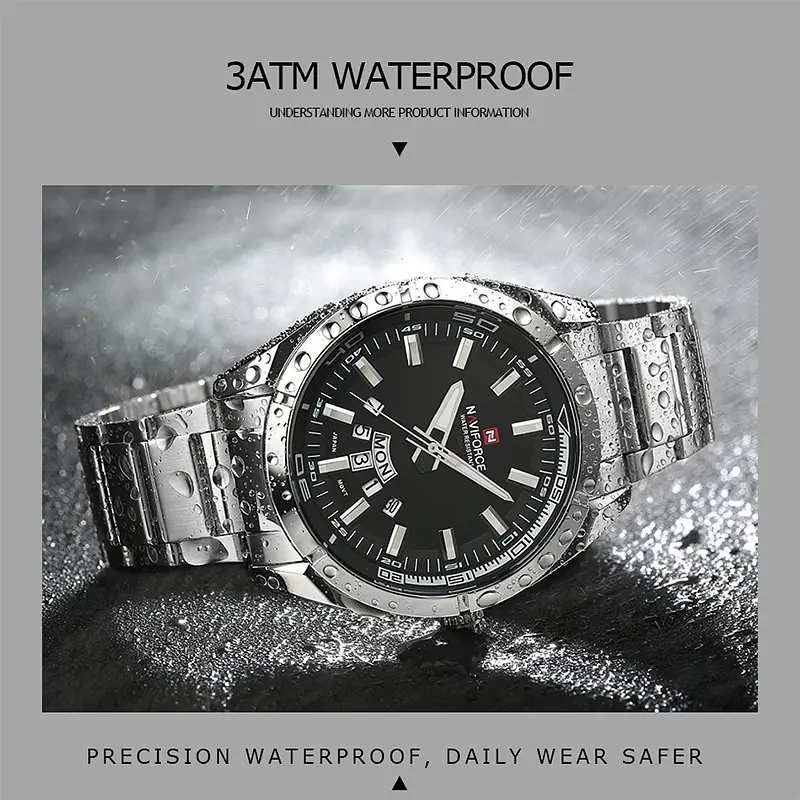 Годинник Naviforce Rocket BlackDial - фото 7