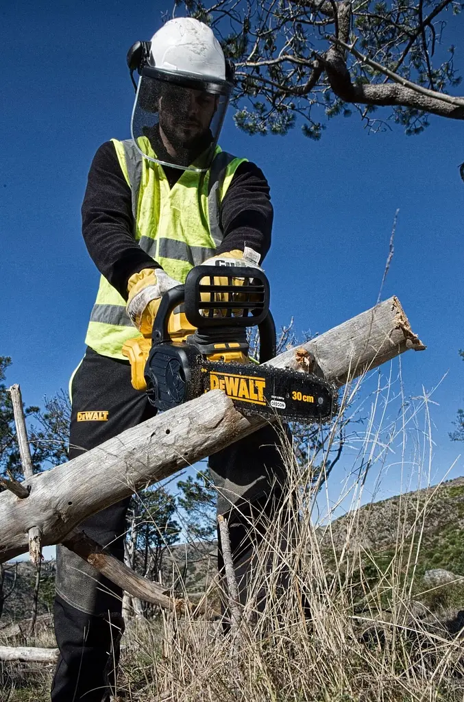 Пила ланцюгова акумуляторна 18В шина 30см 3/8" без АКБ та ЗП DeWALT teh0016710 - фото 3