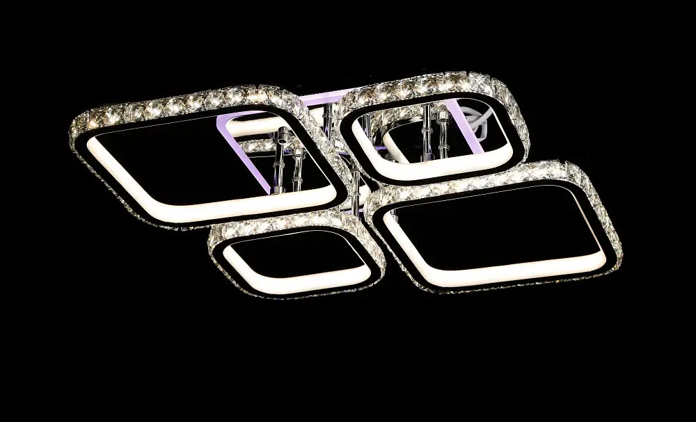Стельова LED люстра з пультом і нічником Splendid-Ray 30-4023-06 - фото 2