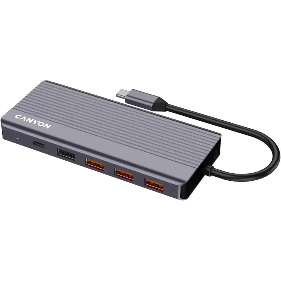 USB-Хаб Canyon 13-в-1 4K USB-C DS-16 (CNS-TDS16) - фото 3