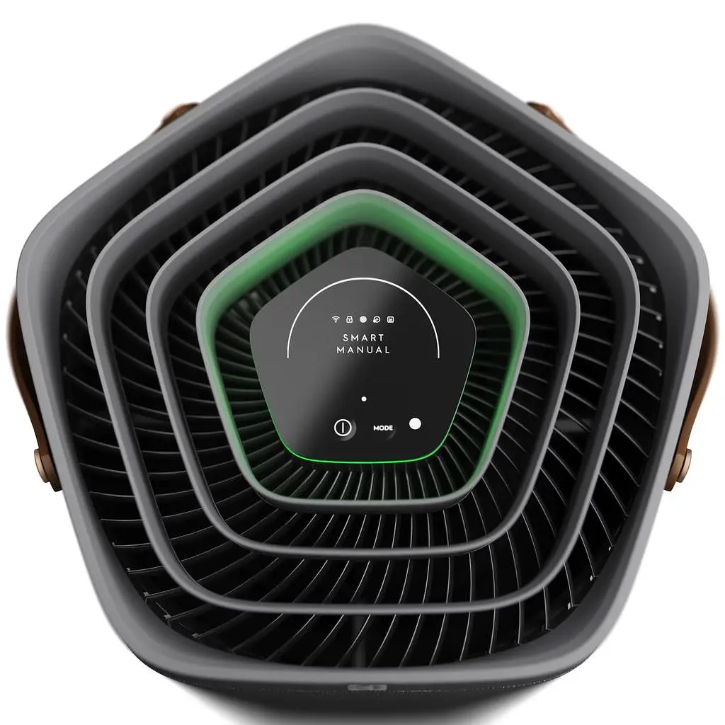 Electrolux Очищувач повітря Electrolux, 145м2, 700м3/год, дисплей, 5-и шаровий HEPA фільтр, Wi-Fi, 9 режимів, сірий - фото 4