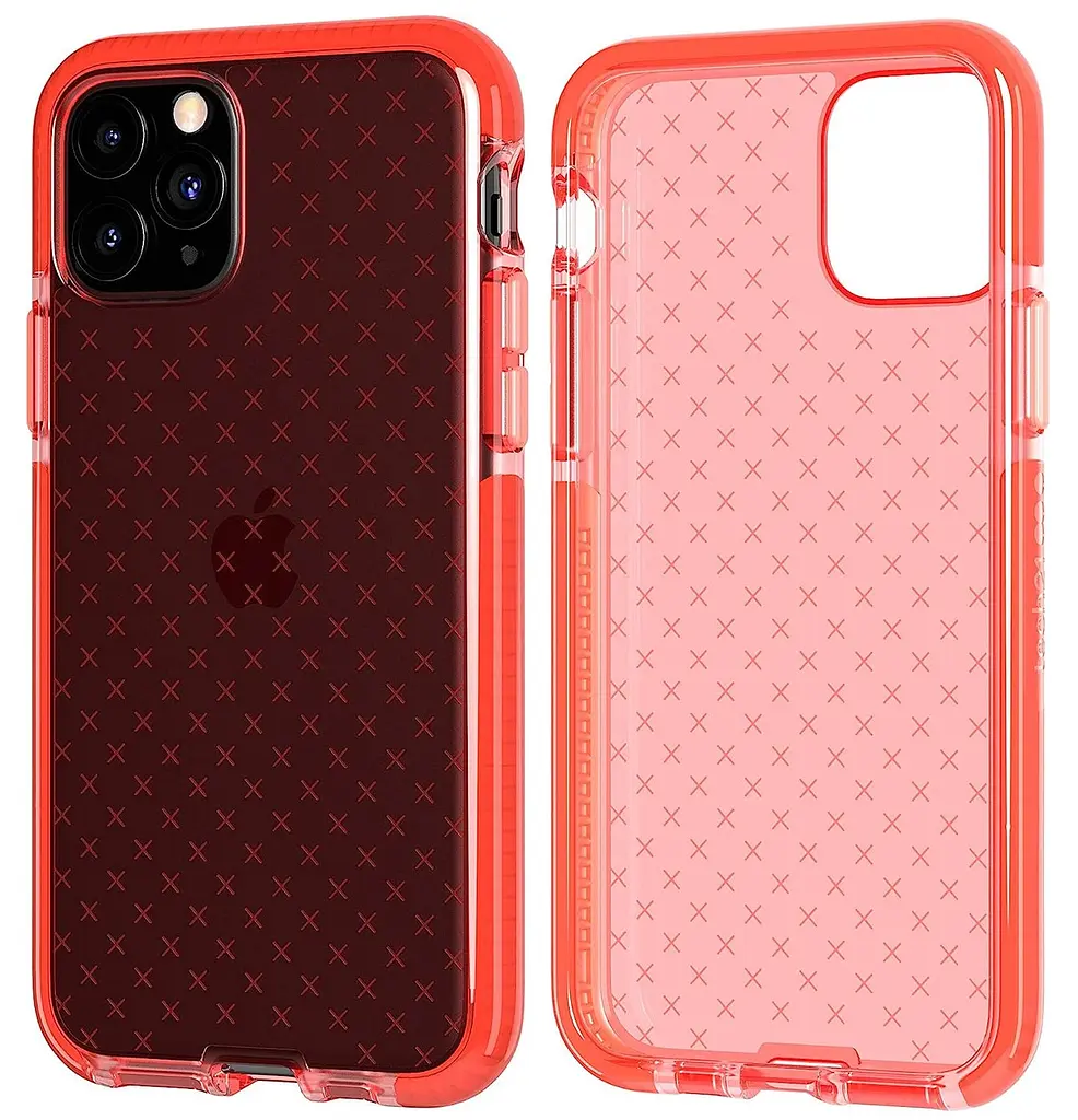 Протиударний чохол із антимікробним покриттям Tech21 Evo Check для iPhone 11 Pro Max (6.5") Coral My World - фото 5