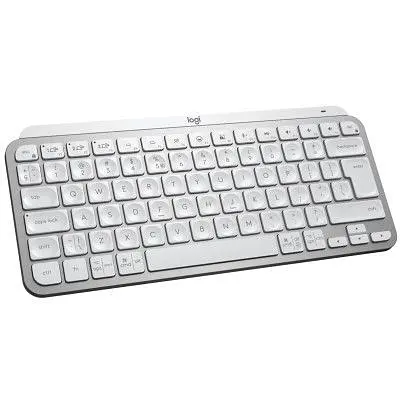 Клавіатура Logitech MX Keys Mini For Mac Wireless Illuminated UA Pale Grey (920-010526) - фото 2