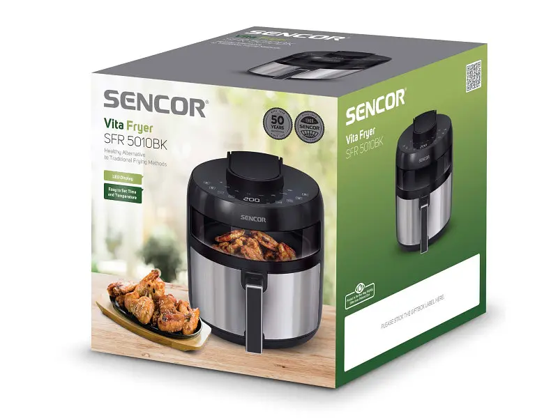 Мультипіч (аерофритюрниця) Sencor SFR 5010BK - фото 10