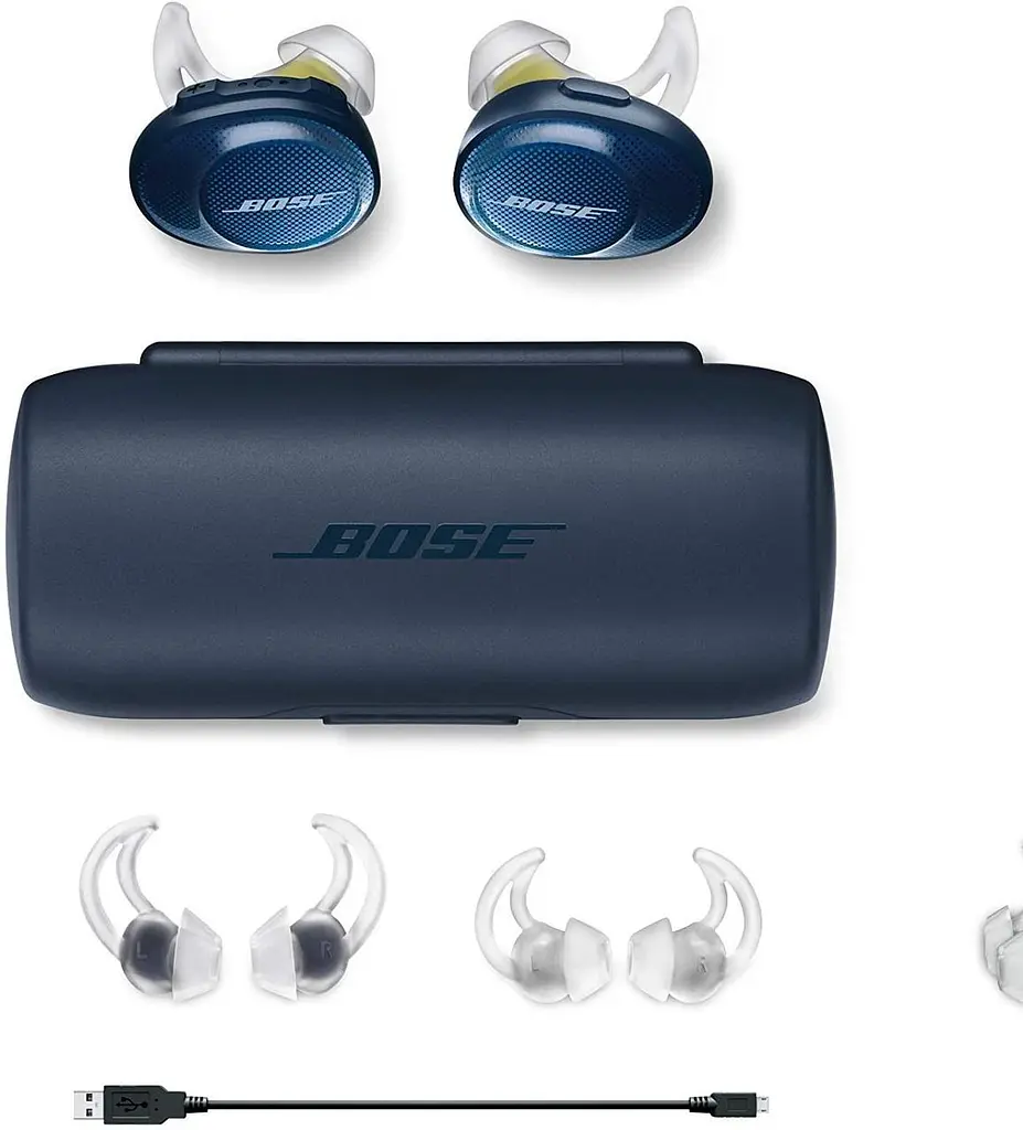 Наушники Bose SoundSport Free Wireless Headphones Blue/Yellow (774373-0020) - фото 3