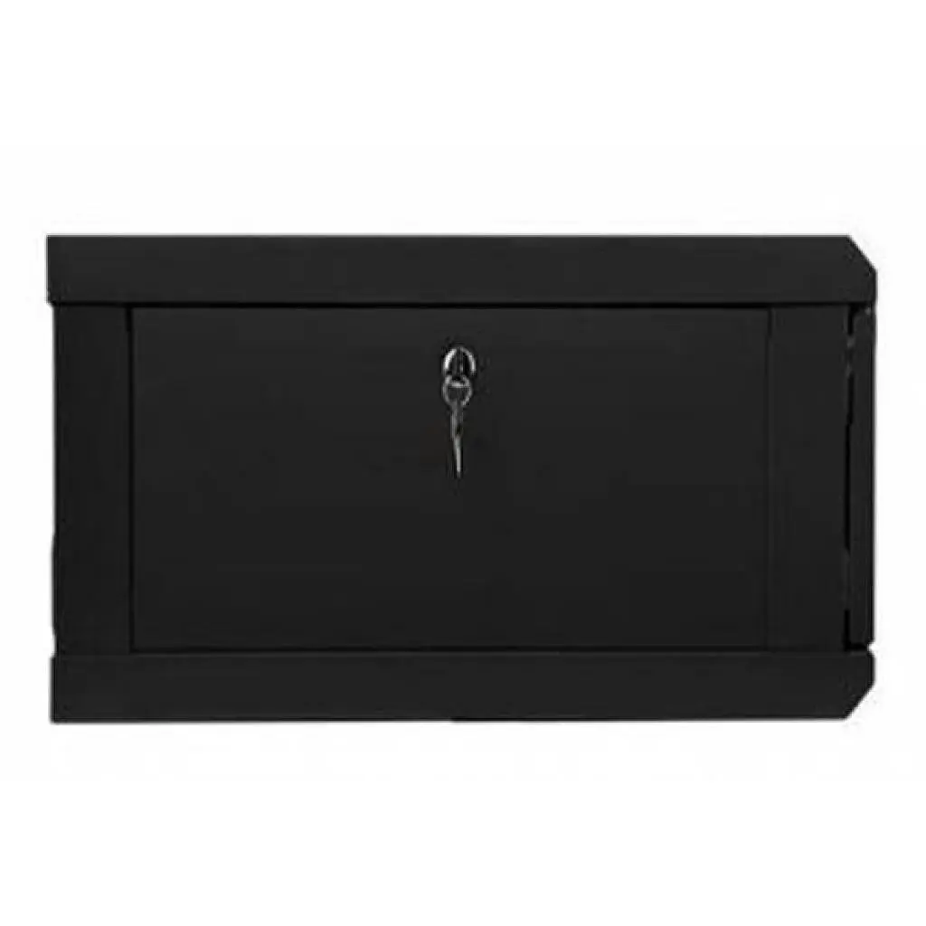 Шафа настінна Hypernet 4U 19" 600x300 (WMNC-30-4U-FLAT-BLACK) - фото 2