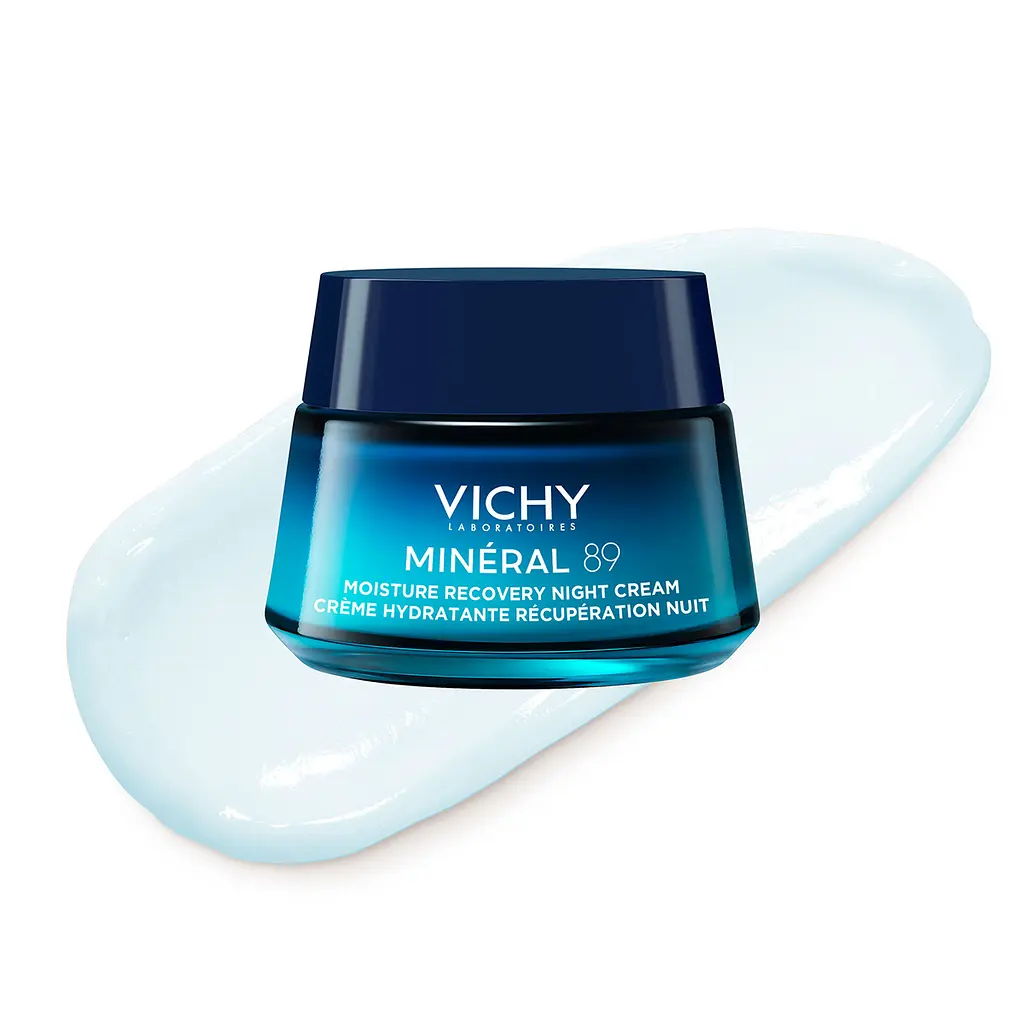 Відновлювальний зволожувальний нічний крем Vichy Mineral 89 Night Cream with Melatonin 50 мл - фото 5