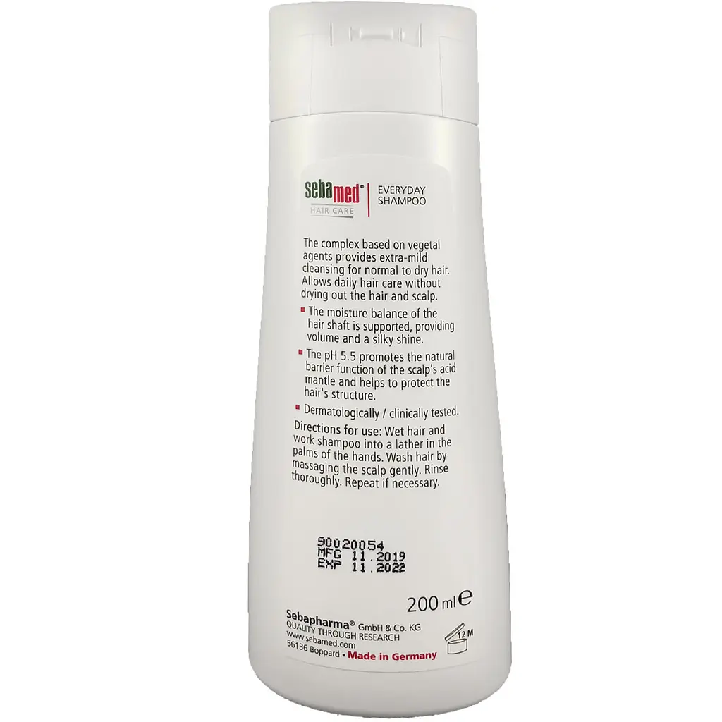 Шампунь Sebamed Hair Care для щоденного використання, 200 мл - фото 2