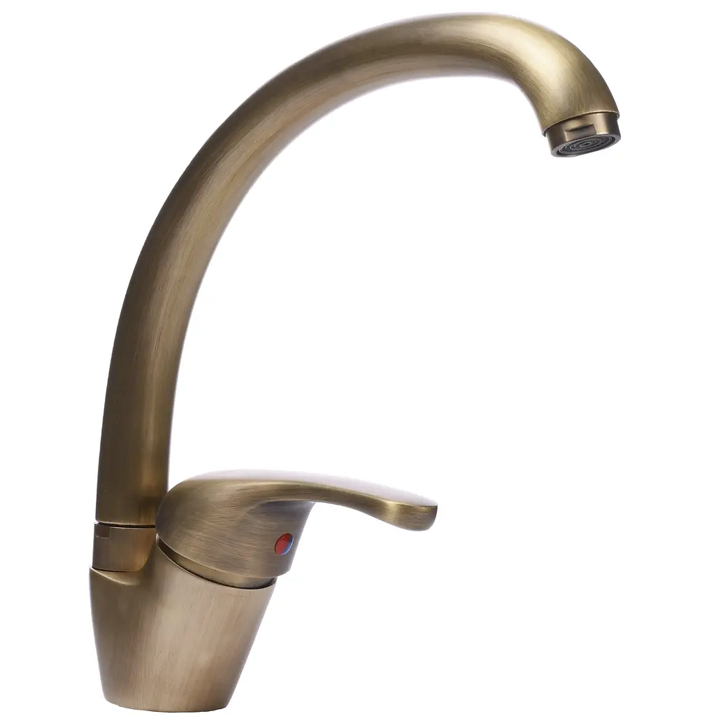Смеситель для кухни Globus Lux GLSO-0203S-9-Bronze Бронза - фото 2