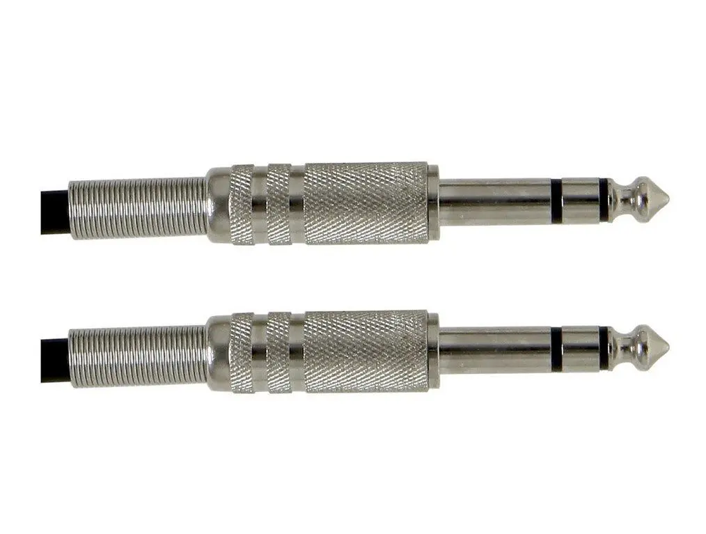 Инструментальный/гитарный/межблочный кабель Jack 6,3 stereo — Jack 6,3 stereo GEWA Basic Line 6м - фото 2