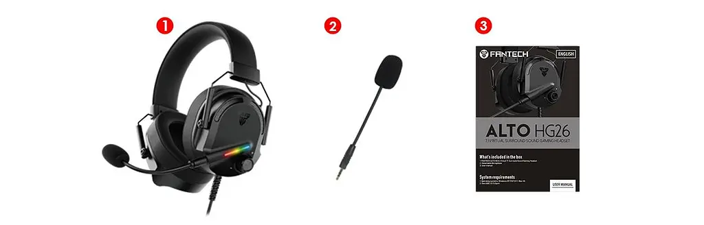 Ігрові навушники з високоякісним звуком Fantech HG26 Alton (38733-01_1571) - фото 11