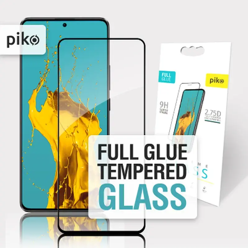 Скло захисне Piko Full Glue Xiaomi Poco X6 Black (1283126588730) - фото 5