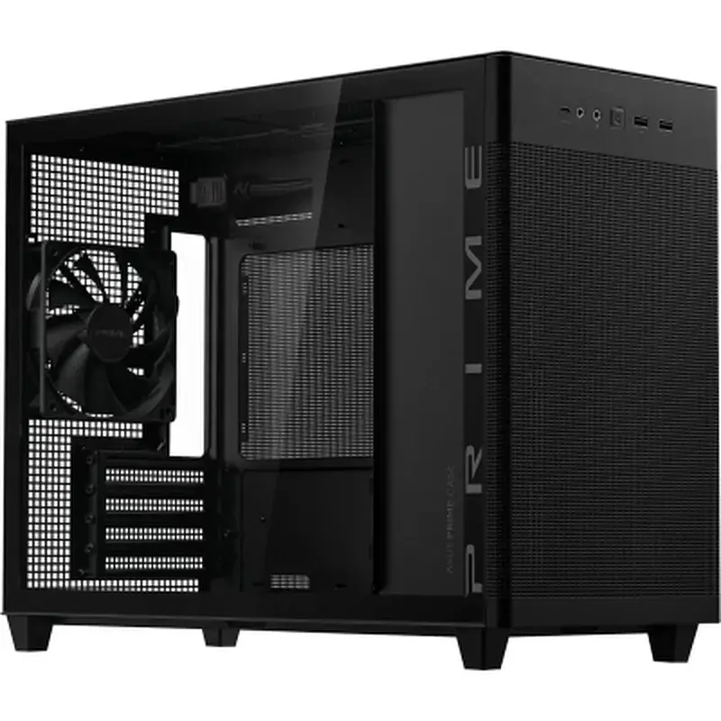 Корпус для ПК ASUS Prime AP201 Black Tempered Glass (90DC00G0-B39010) - фото 7