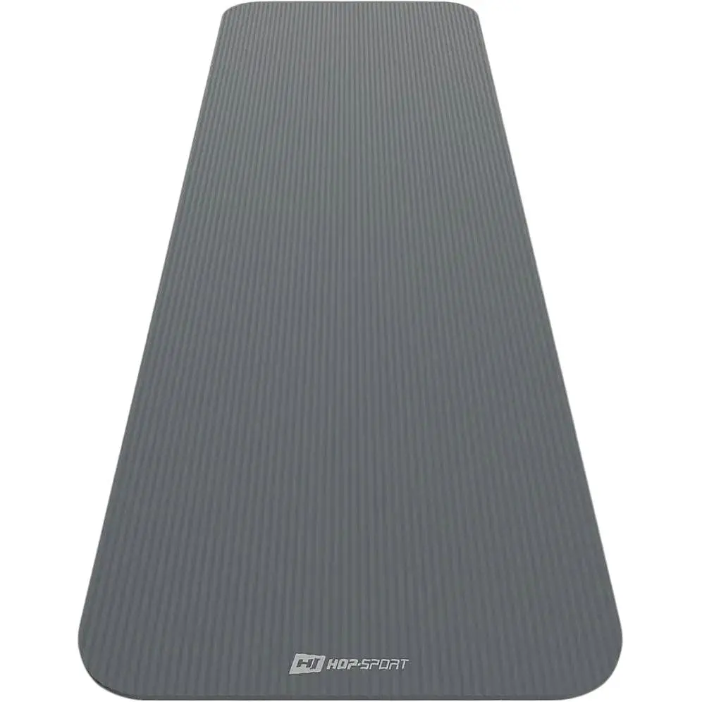 Килимок для йоги Hop-Sport HS-NB010GM NBR 1 см графітовий - фото 2