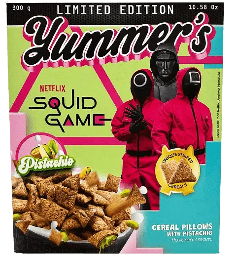 Пластівці Yummer's Limited Edition Squid Game Pistachio Cereal 300г - фото 2