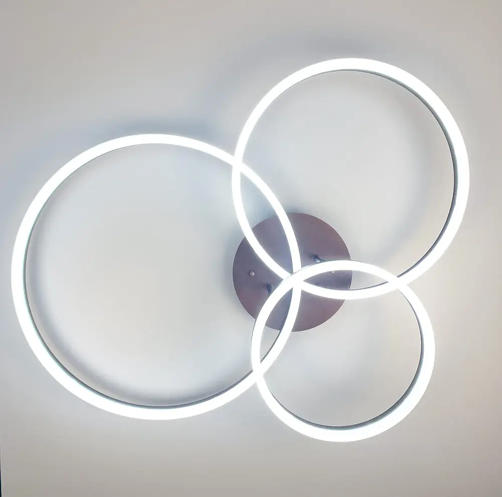 LED люстра Anelli Coffee на 3 кольца Ст. A 8008/3 BCoffee | Line F - фото 5