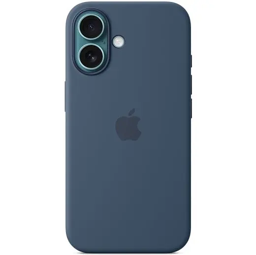 Силіконовий чохол CasePro Silicone Case with MagSafe Denim для iPhone 16 - фото 2