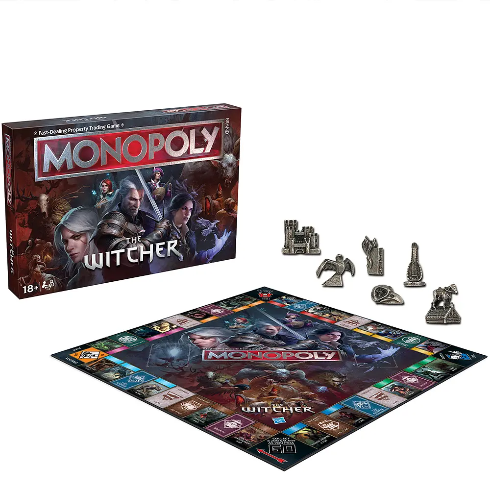 Настольная игра Winning Moves Witcher Monopoly UK - фото 4