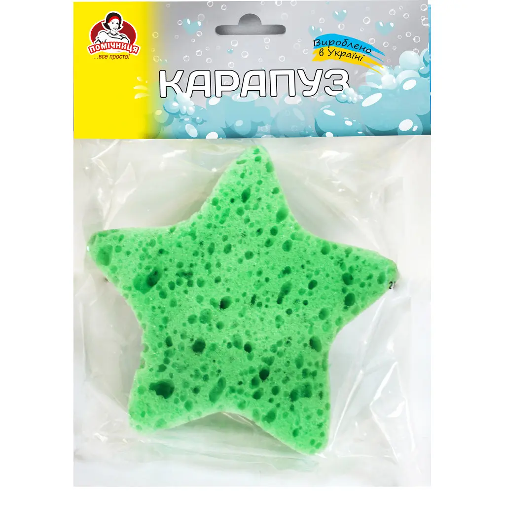 Губка для купання Помічниця Карапуз В асортименті (4820164965221) - фото 3