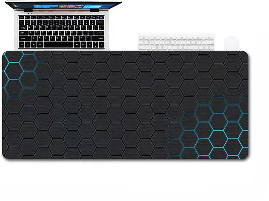 Геймерский коврик Primo Honey игровая поверхность 80x30 см Blue - фото 4