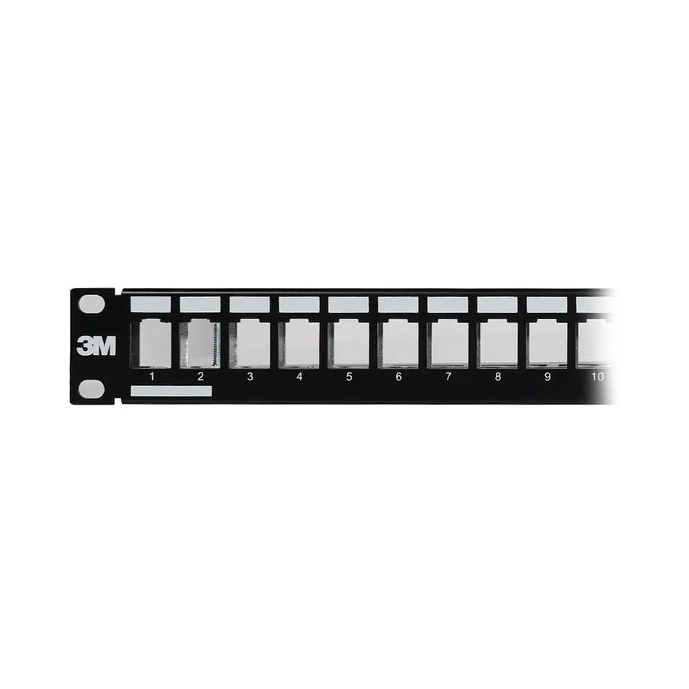 Патч-панель 24 порти Keystone NVC-P-05/24 19" 1U неекранована (73-00146) - фото 4