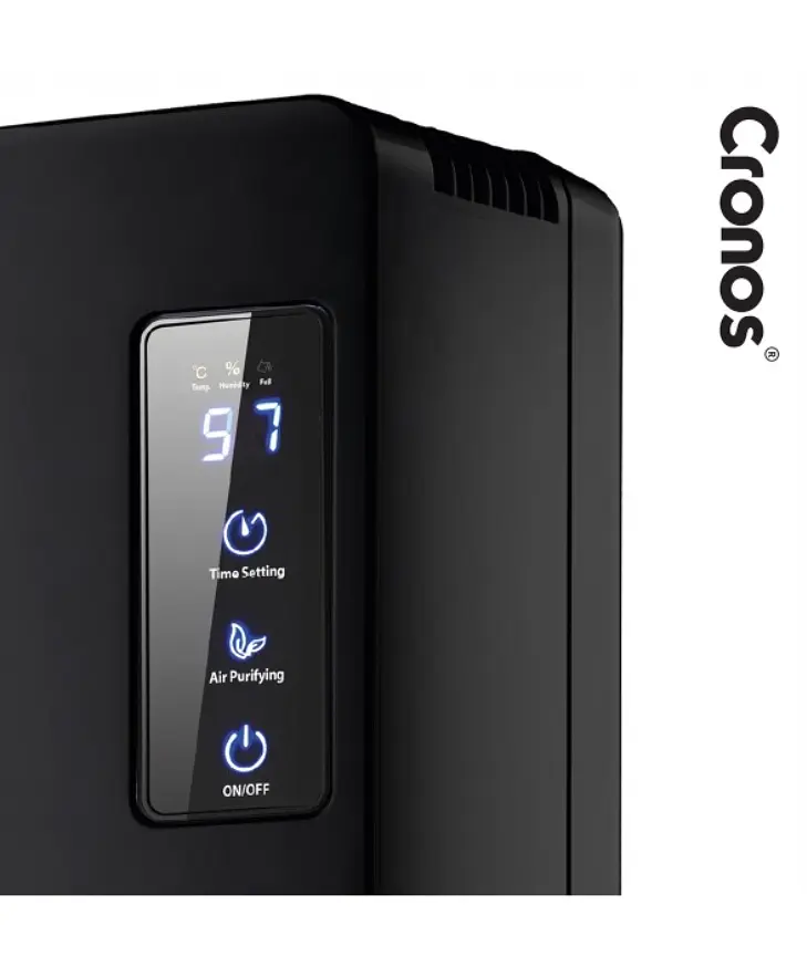 Осушитель очиститель  2в1 воздуха Cronos DH2200A 2.2L Black - фото 2