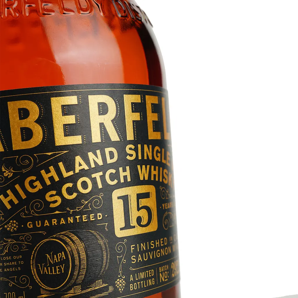 Віскі Aberfeldy Napa Valley Cask LE 15 Year Old 43% 0.7 л в подарунковій упаковці - фото 6