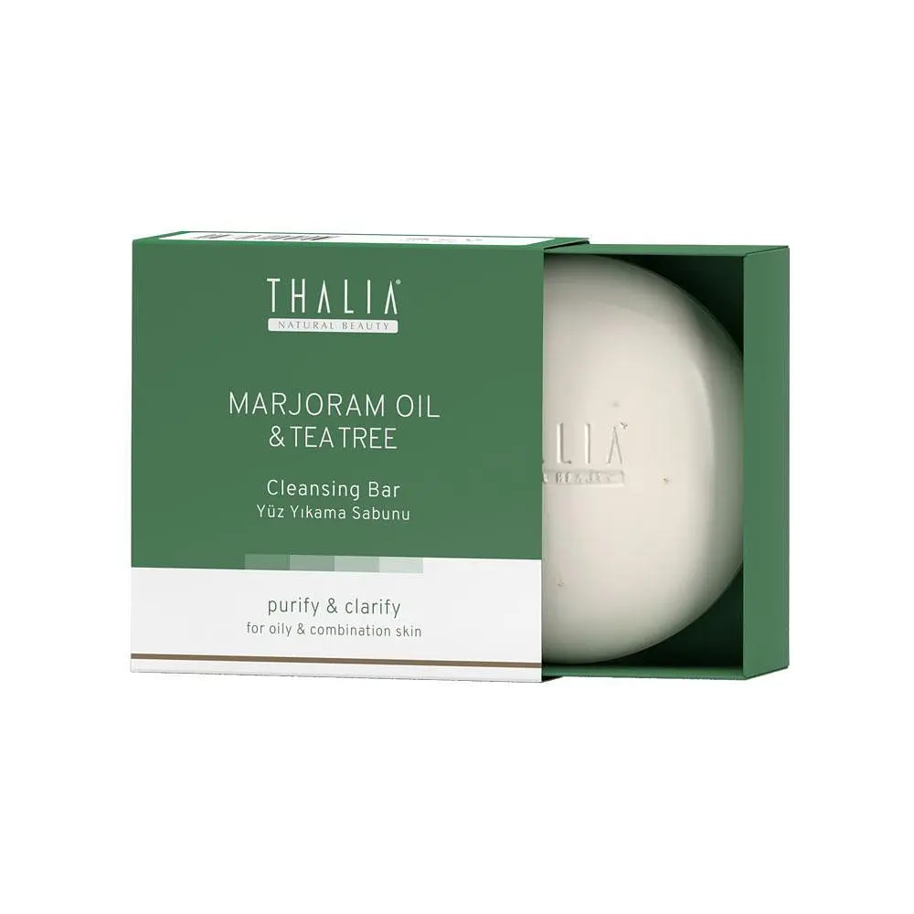 Глибокоочищаюче мило з майораном і чайним деревом Thalia, 120 г (Liv220641)
