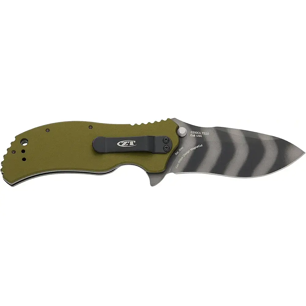 Ніж ZT 0350 20th Anniversary Olive - фото 2