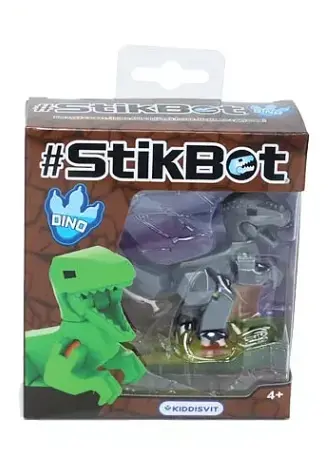 Фигурка для анимационного творчества Пахицефалозавр Stikbot TST622DN_UAKD-1(Grey) - фото 2