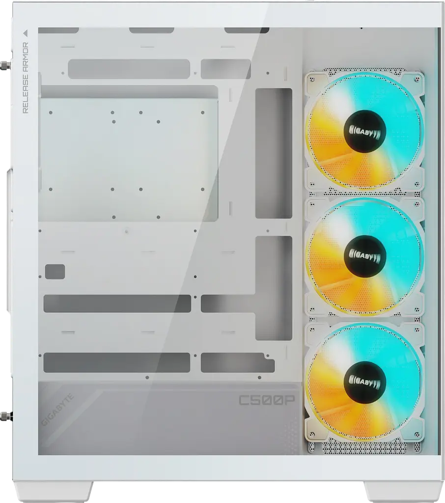 Корпус Gigabyte Aorus C500 Panoramic Stealth Ice ARGB White (GB-C500PI ST) - фото 3