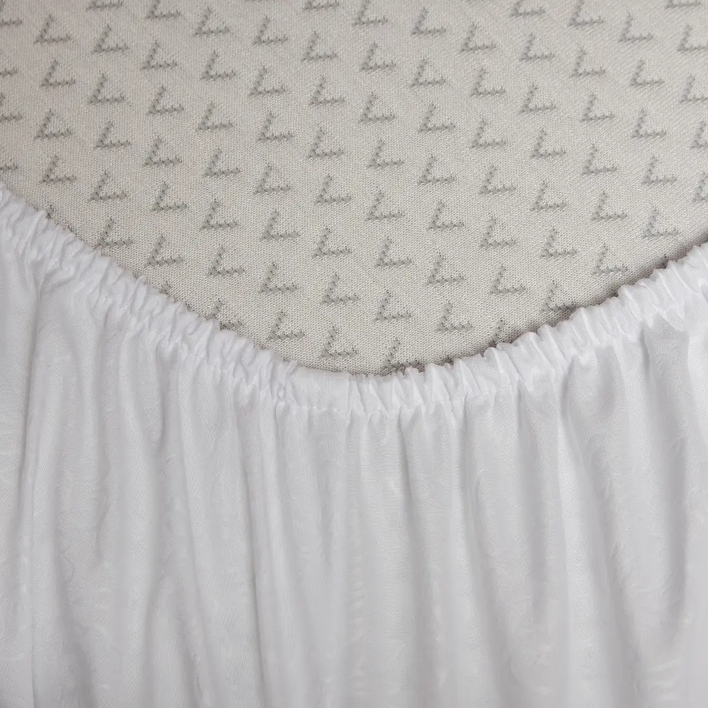 Простынь на резинке Moon&Star Snowy Microfiber Microfiber 180х200х20 см - фото 2