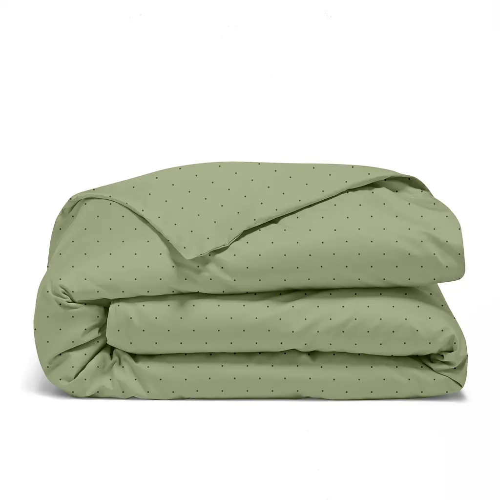 Комплект постільної білизни Cosas Olive CS7 Сімейний оливковий (OliveDots_El180x30-52Grey_160x2) - фото 3