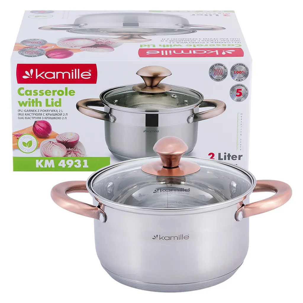 Каструля Kamille KM-4931 2.0л