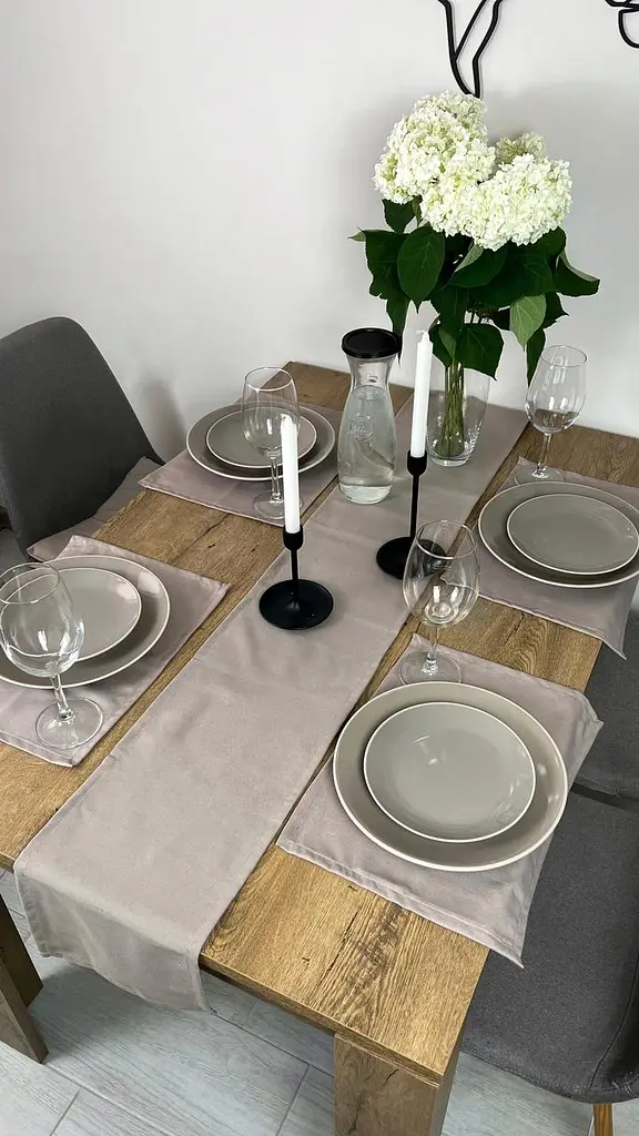 Комплект Дорожка водоотталкивающая Капучино однотон 200х40 см 4 шт. - фото 6