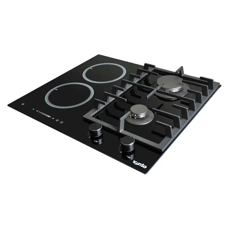 Варочная поверхность Ventolux HG622 B9G CS I комбинированная BK - фото 2