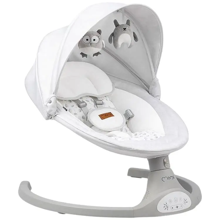 Заколисуючий центр MoMi Kenani Light Grey - фото 2