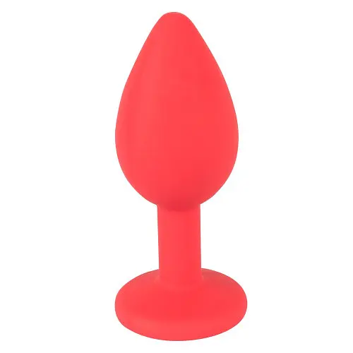 Анальна пробка - Colorful Joy Jewel Red Plug Small - фото 3