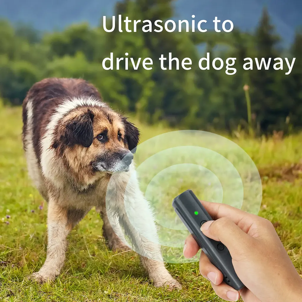 Отпугиватель собак Ultrasonic N11 + ультрафиолетовый фонарик Type-C - фото 8
