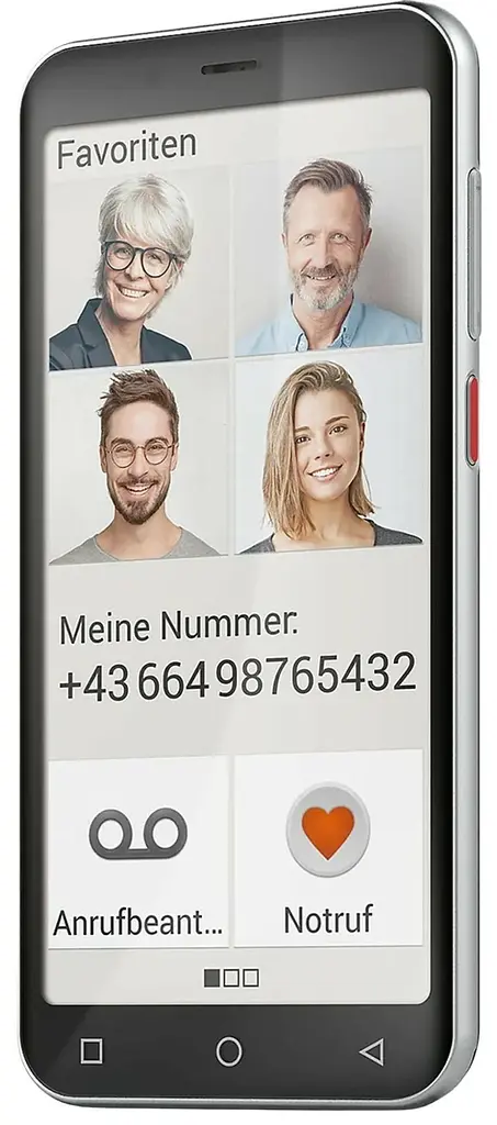 Смартфон Emporia E5 Mini 4/64GB Black - фото 3