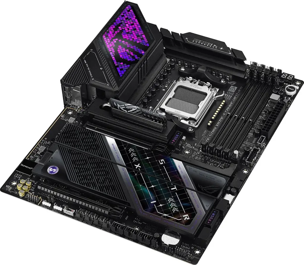 Материнська плата ASUS ROG STRIX X870E-E GAMING WIFI7 NEO (ROG STRIX X870E-E GAMING WIFI7 NEO) (Socket AM5, AMD X870E, ATX) - фото 6