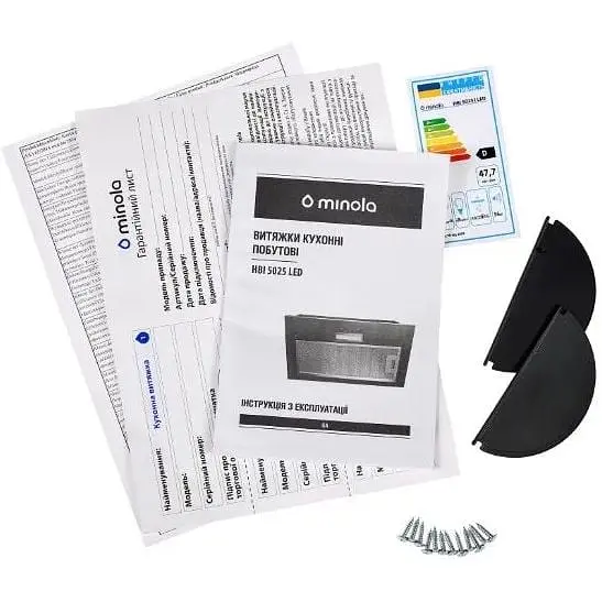 Витяжка вбудована Minola HBI 5025 I LED - фото 9