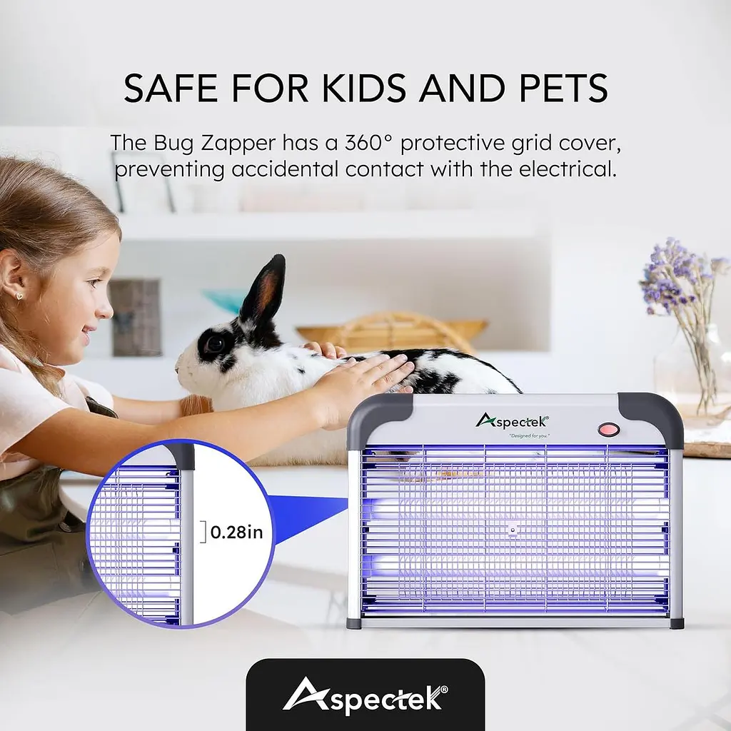 Електрична пастка для комах Aspectek 20 Вт для приміщень - фото 2