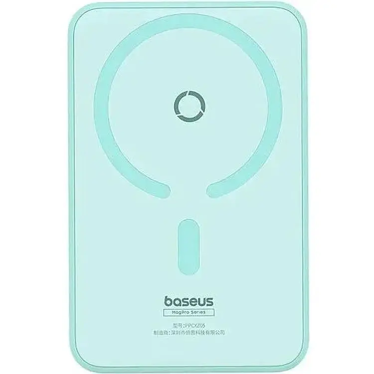 Портативна батарея Powerbank Powerbank Baseus MagPro Magnetic Bracket Wireless Fast-Charging 5000 mAh 20 W P100 - фото 4