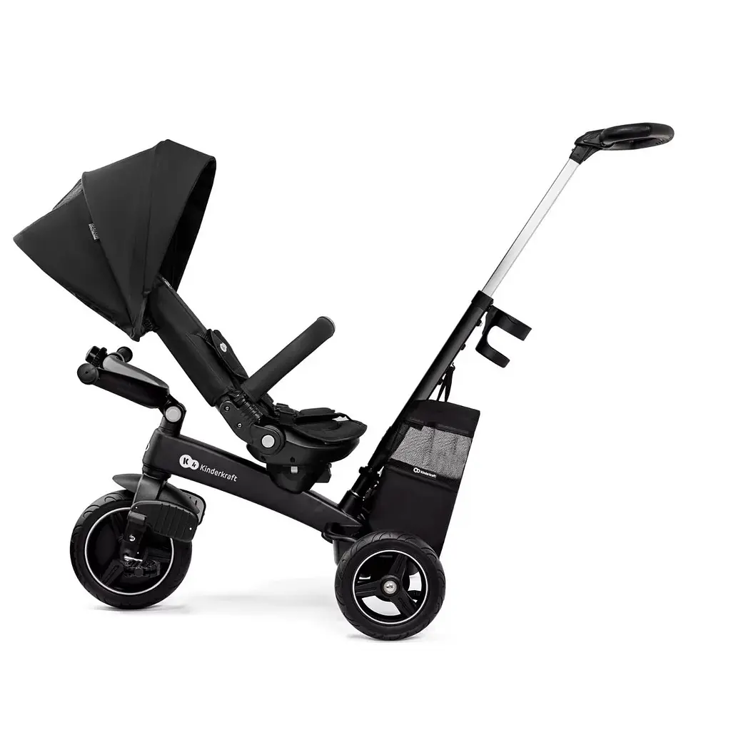 Велосипед трехколесный KiderKraft Easywist Black - фото 5