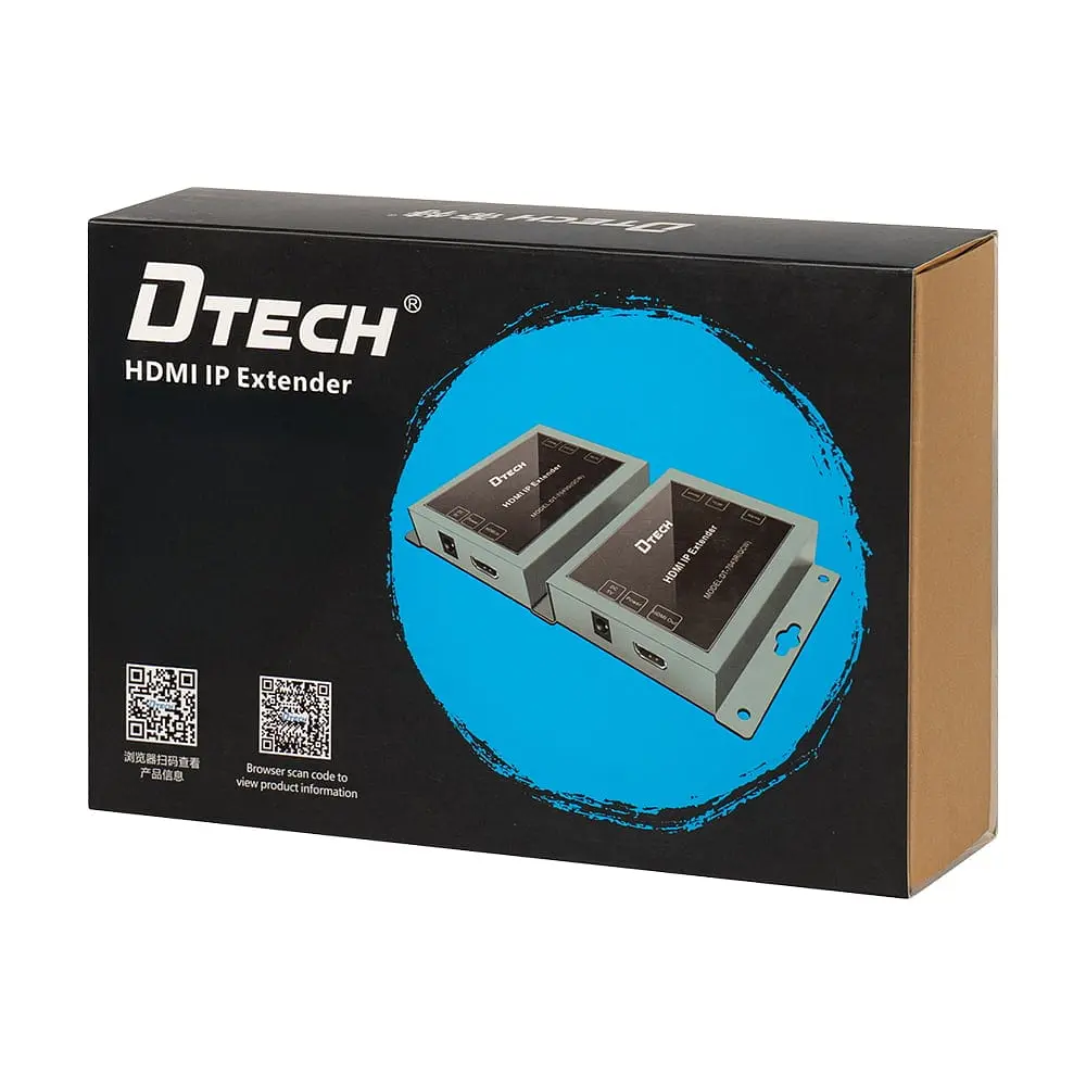 Подовжувач відеосигналу HDMI 150m IP-150 Dtech DT-7043 (QCW) (74-00139) - фото 8