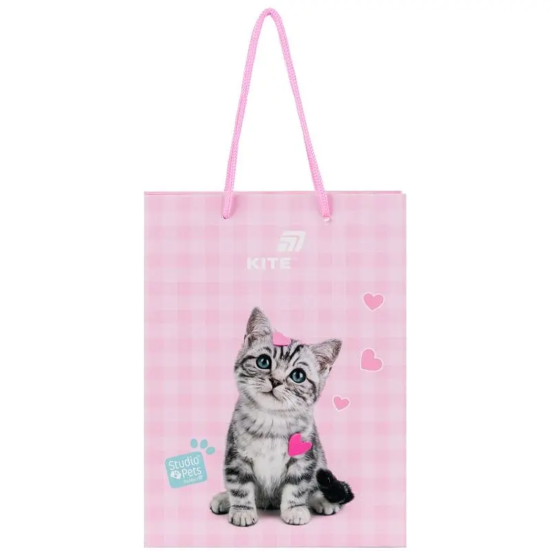 Набір подарункових пакетів Kite Studio Pets 18 х 24 см 5 шт. (SP26-265) - фото 2