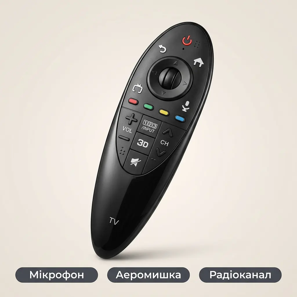 Пульт AN-MR500 Magic Remote для LG Smart TV з мікрофоном і аеромишкою - фото 2