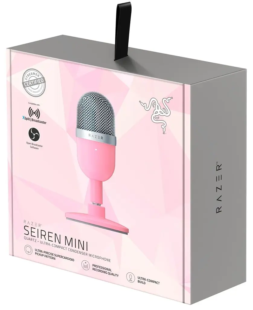 Мікрофон Razer Seiren mini Quartz (RZ19-03450200-R3M1) [67624] - фото 4
